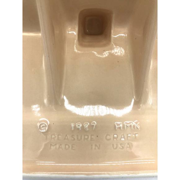 Vintage 1987 Ceramic Auntie Em Cookie Jar Hallmark Cards Treasure Craft Cottage - Picture 8 of 10